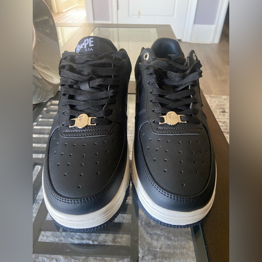 Bapesta All black suede , never worn size 8.5